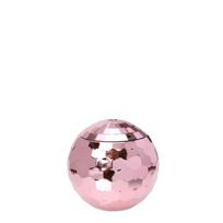 Drink Sparkly Flashlight with Straw Disco Ball Cup Bar Tools Cocktail Wine Goblets rožinė