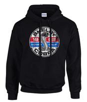 hoodie-Casual Pullover Sweatshirt Cobra Shelby Mustang Ford Hooded hoodie-Casual Pullover Sweatshirt Black -31109 -SW XXXL gray