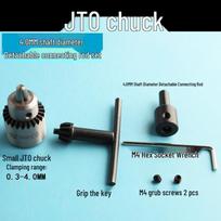 JT0 Mini Electric Grinder & Drill Chuck: DIY Precision Accessory 0.3-4mm