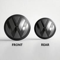 New 2026 Not Affect ACC Car Front Grill Rear Trunk Emblem Lid For VW GTI Polo Golf MK6 7 8 Passat B6 7 8 9 Tiguan CC T-ROC Arteon Jetta EQ1 2006-10 Jetta gray