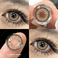 (0~-6,00 dioptrijos) EYESHARE 1 pora spalvotų kontaktinių lęšių su dioptrijomis Kontaktinių lęšių Preskripciniai lęšiai -6.00 black
