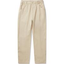 Li Ning Skateboard Series Solid Color Loose Mid Waist Straight Leg Casual Pants Men Bottoms Milk-Brown AKXU575-1 L beige