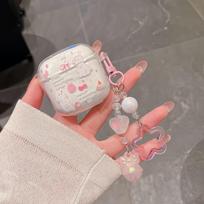 Suitable For Huawei Freebuds SE 3 Earphone Protective Case Cartoon Cherry Bow Headset Soft Cover FreeBuds 3SE With Freebuds SE 3 white
