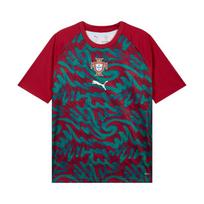 Puma FPF apšilimo DryCell Portugalijos rinktinės figūrą pabrėžianti trumpomis rankovėmis greitai džiūstanti marškinėliai vyrams Viršutiniai drabužiai 784788-37 L blue