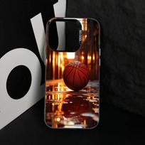 B-Krepšinio telefono dėklas, skirtas iPhone 17,16,15,14,13,12,11 Plus,Pro Max,XS,Spalvingas sidabrinis telefono dėklas Funda Cover iPhone13