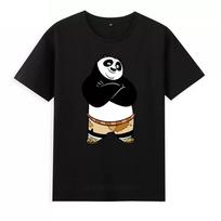 Kung Fu Panda Graphic T-shirt L black