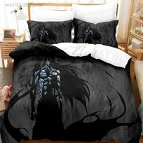 Top Anime Bleach Kurosaki Ichigo Bedding Set Boys Girls Twin Queen Size Duvet Cover Pillowcase Bed For Kids Adult Customizable 140*200cm/55x79in Single/Twin 3pcs black