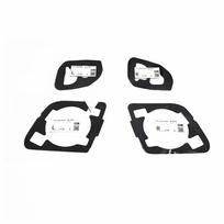 4Pcs Car Rear Tail Light Seal Gasket For Mazda 3 2003-2008 2009 2010 2011 2012 gray