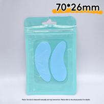 Silicone Anti-Wrinkle Reusable Eye Patches With Bag dangaus mėlyna spalva