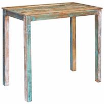 vidaXL Baro stalas 110 x 55 x 100 cm Kieta atnaujinta mediena