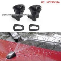 Jeep Grand Cherokee Front Windshield Washer Nozzle 55079049AA Small Master black