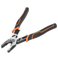 Wire Pliers Labor Saving Industrial Grade Flat Nose Pincer Pliers Wire Stripping Cutting Tool black