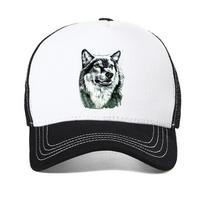 animal wolf Baseball Caps men Breathable Mesh Snapback caps Unisex sun hat for women bone Casquette Hip Hop cap Adjustable balta