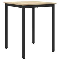 vidaXL Valgomieji stalai 60 x 60 x 75 cm Apdirbta mediena Kvadrato