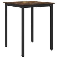 vidaXL Valgomieji stalai 60 x 60 x 75 cm Apdirbta mediena Kvadrato