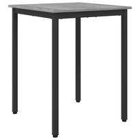 vidaXL Valgomieji stalai 60 x 60 x 75 cm Apdirbta mediena Pilka Sonoma