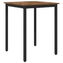 vidaXL Valgomieji stalai 60 x 60 x 75 cm Apdirbta mediena