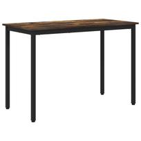 vidaXL Valgomieji stalai 110 x 55 x 75 cm Apdirbta mediena