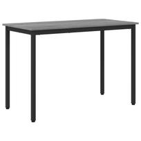 vidaXL Valgomieji stalai 110 x 55 x 75 cm Apdirbta mediena