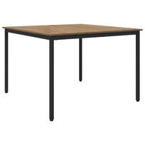 vidaXL Valgomieji stalai 110 x 110 x 75 cm Apdirbta mediena