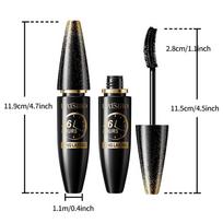 36 Hours Anti Halo Dyeing Mascara Extend Dense Mascara Golden Star Eye Black sceninis makiažas black