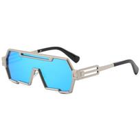 Steampunk Retro Men's Irregular Polygon Sunglasses: High-End Street Style
