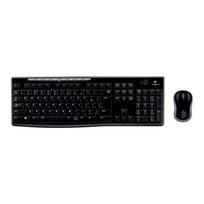 Logitech MK270 Wireless Mouse Keyboard Set Laptop Keyboard Wireless Office Full Size with 2.4G Receiver juoda