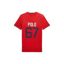 Polo Ralph Lauren Ss23 Logo Letter And Number Print Crew Neck Short Sleeve T-Shirt Men Tops Red MNPOTSH1N821903-600 XXL red