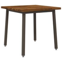 vidaXL Kvadratinis valgomojo stalas 60 x 55 x 75 cm