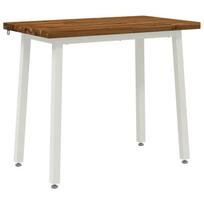 vidaXL Kvadratinis valgomojo stalas 90 x 55 x 75 cm