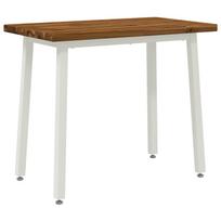 vidaXL Kvadratinis valgomojo stalas 110 x 55 x 75 cm
