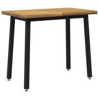 vidaXL Kvadratinis valgomojo stalas 110 x 55 x 75 cm
