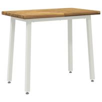 vidaXL Kvadratinis valgomojo stalas 110 x 55 x 75 cm