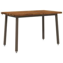 vidaXL Kvadratinis valgomojo stalas 120 x 70 x 75 cm