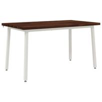 vidaXL Kvadratinis valgomojo stalas 140 x 70 x 75 cm