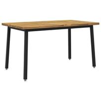 vidaXL Kvadratinis valgomojo stalas 140 x 70 x 75 cm