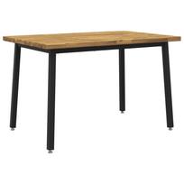 vidaXL Kvadratinis valgomojo stalas 120 x 80 x 75 cm