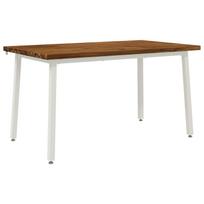 vidaXL Kvadratinis valgomojo stalas 140 x 80 x 75 cm