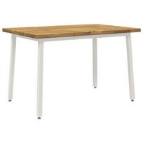 vidaXL Kvadratinis valgomojo stalas 120 x 90 x 75 cm