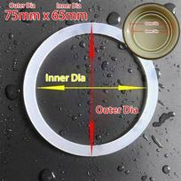 Water Cup Silicone Sealing Ring Food Grade Insulation Cup Cover Leak-proof Gasket Ring Waterproof Leather Ring Flat Gasket