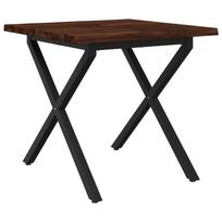 vidaXL Gyvas kraštas valgomojo stalas 70 x 70 x 75 cm