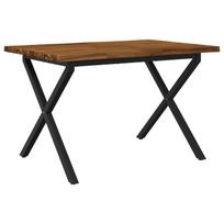vidaXL Gyvas kraštas valgomojo stalas 120 x 70 x 75 cm