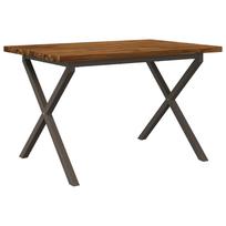 vidaXL Kvadratinis valgomojo stalas 120 x 80 x 75 cm