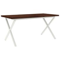 vidaXL Gyvas kraštas valgomojo stalas 120 x 90 x 75 cm