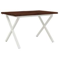 vidaXL Gyvas kraštas valgomojo stalas 90 x 55 x 75 cm