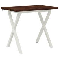 vidaXL Kvadratinis valgomojo stalas 90 x 55 x 75 cm