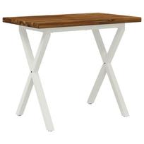 vidaXL Kvadratinis valgomojo stalas 90 x 55 x 75 cm