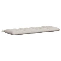 vidaXL Suoliuko pagalvė VIANEN 100% poliesteris Balta 170 x 60 x 12 cm