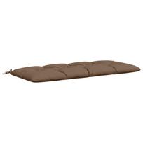 vidaXL Suoliuko pagalvė VIANEN 100% poliesteris Taupe 150 x 60 x 12 cm