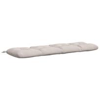vidaXL Suoliuko pagalvė VIANEN 100% poliesteris Balta 140 x 40 x 12 cm